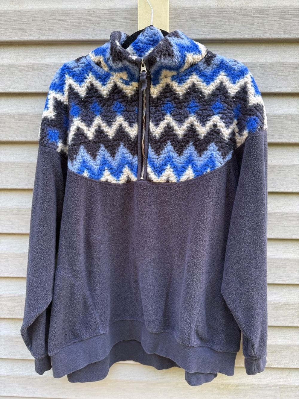Aerie | Chevron Zigzag Pullover Sweater size Large